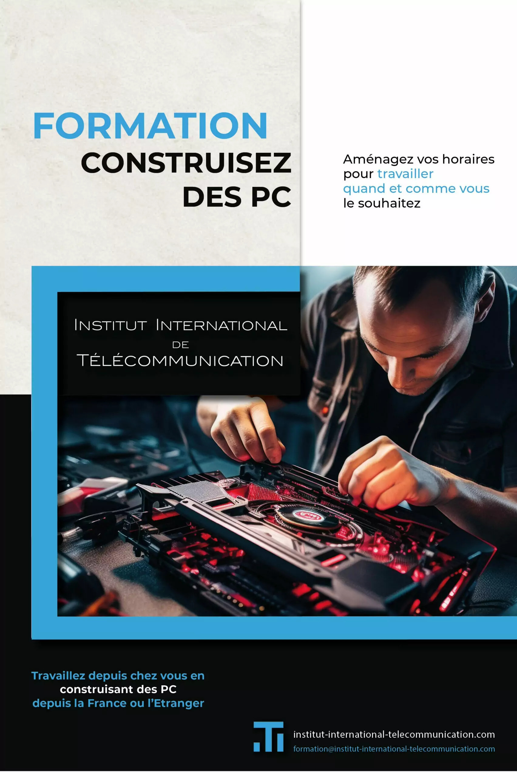 Construisez de PC et lancez votre activité entrepreneuriale avec 2IT