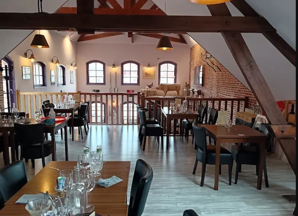 Dîner au restaurant à Esquelbecq après une journée de télétravail pour se détendre