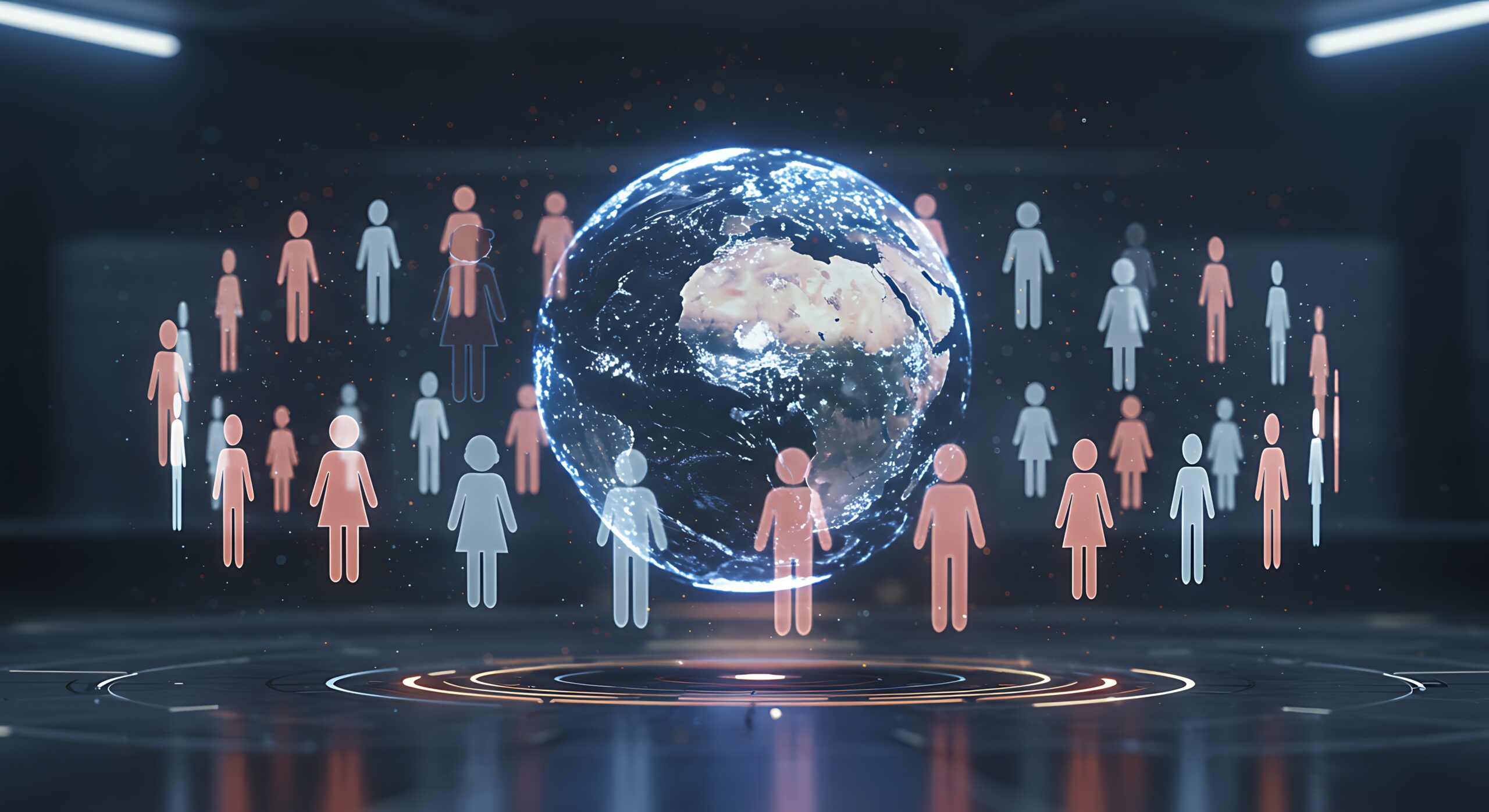 Illustration de la citoyenneté numérique et des valeurs de respect, inclusion et responsabilité dans une formation e-learning